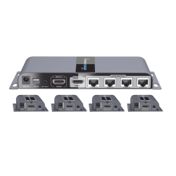 Kit completo Distribuidor HDMI 1 X 4