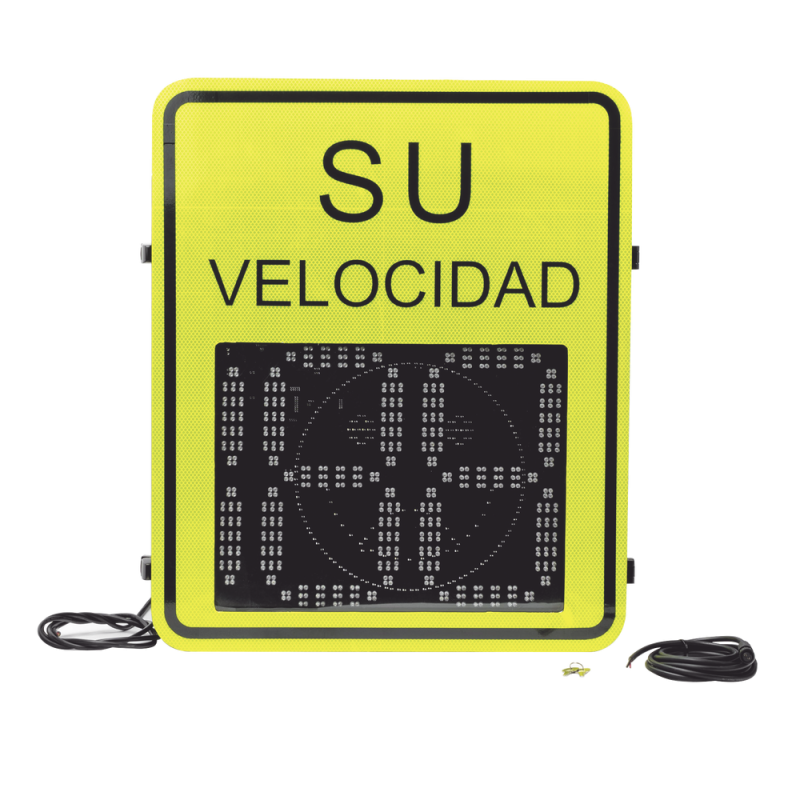 Radar medidor de velocidad de 3 dígitos, doble salida de relevador, ta