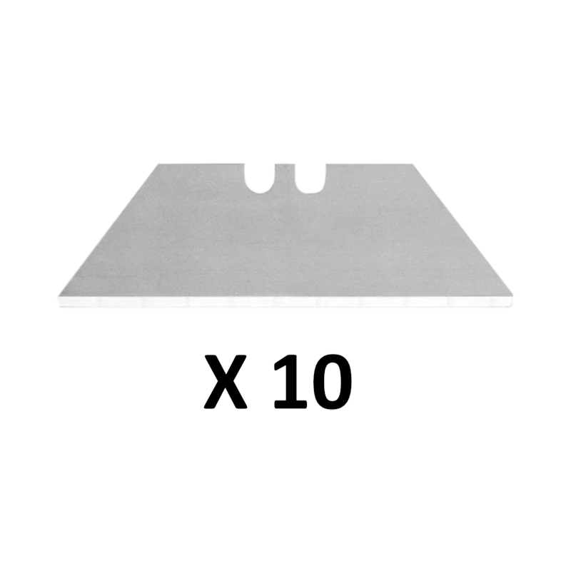 Navaja de reemplazo de uso pesado de 0.5 mm (10 piezas).