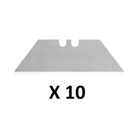 Navaja de reemplazo de uso pesado de 0.5 mm (10 piezas).