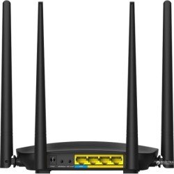 AC5 router AC1200 WiFi inteligente de doble banda. migración del nombre de usuario y contraseña del ISP, cuatro antenas omnidir
