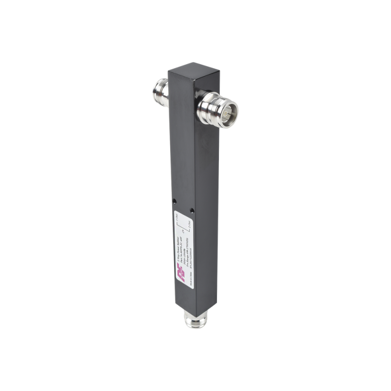 Divisor de Potencia de 1 a 2 Vías, 698-2700 MHz, 500 W, Conectores 4.3-10 Hembra.