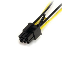Cable de alimentación StarTech.com SATPCIEXADAP - SATA, Macho/Macho, 0, 15 m, Negro