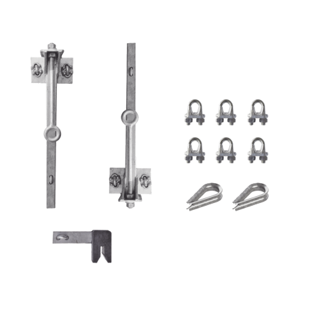 Kit de Línea de Vida para Torres STZ30G, STZ35G y STZ45G hasta 30 metr