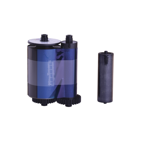 Cinta de impresión Full color, YMCKO, Compatible con Smart70, 500 impresiones.