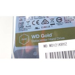 Disco duro interno WD Gold 3.5 12TB SATA3 6GB/s 256MB 7200rpm 24x7 hotplug para nas/NVR/server/datacenter