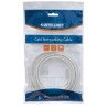 Cable de red Intellinet 2.0 m 7.0 pies Cat 6 UTP blanco
