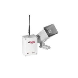 Sistema de voceo inalámbrico vía radio doble banda VHF, UHF