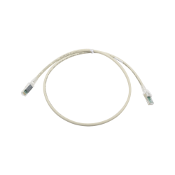 Patch Cord Z-MAX Cat6A S/FTP, CM/LS0H, 3ft, Color Gris, Versión Bulk