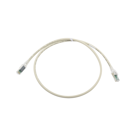 Patch Cord Z-MAX Cat6A S/FTP, CM/LS0H, 3ft, Color Gris, Versión Bulk