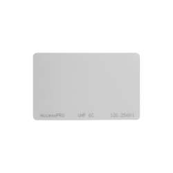 Tag UHF tipo tarjeta para lectoras de largo alcance 900 MHz, EPC Gen 2, ISO18000 6c, no imprimible