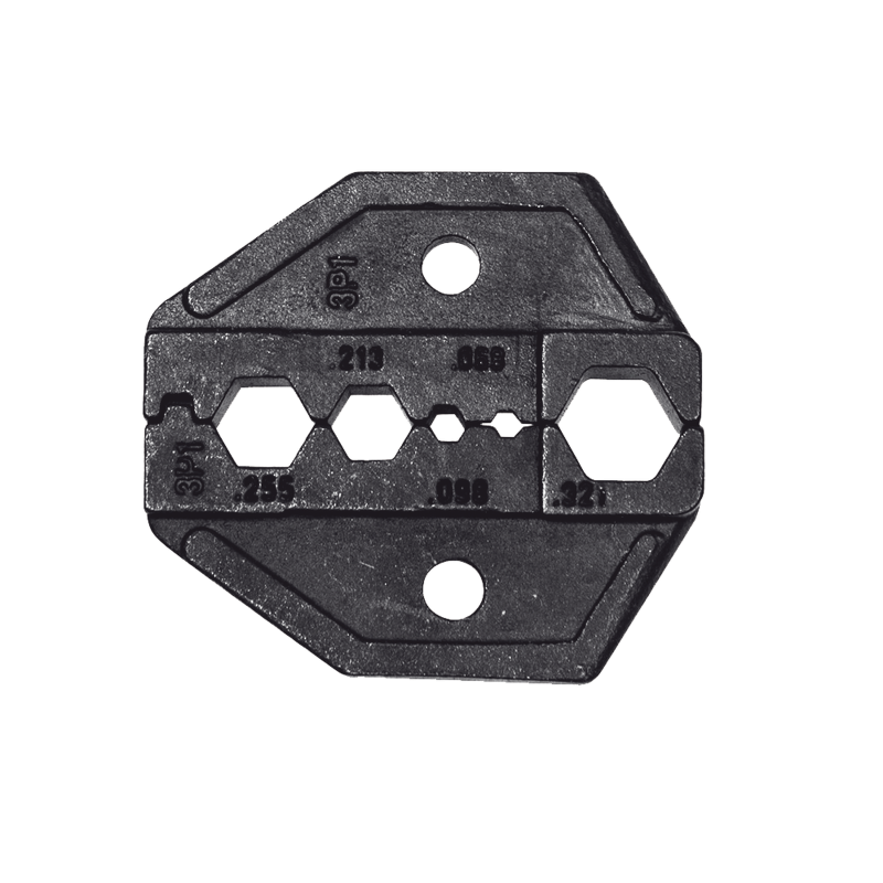Matriz ponchadora parara cable coaxial RG58, RG59, RG6 y RG62.