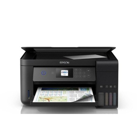 Multifuncional Epson L4160, ppm 33 negro, 15 color, tinta continua, EcoTank, USB, WiFi, dúplex