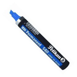 Marcador Permanente con cuerpo Metálico azul 540, libre de Xilol/Toluo