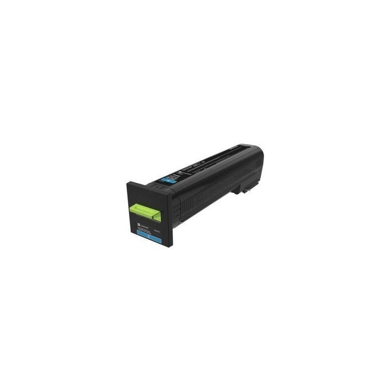 Tóner Lexmark color cian alto rendimiento para, CX860de, CX825de, CX820de, 17,000 páginas hasta 5% de cobertura Tóner Lexmark color cian alto rendimiento para, CX860de, CX825de, CX820de, 17,000 páginas hasta 5% de cobertura