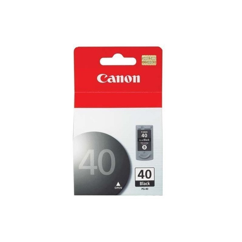 Cartucho Canon PG-40 negro para IP1300,1800,1900, MP-140,190 Cartucho Canon PG-40 negro para IP1300,1800,1900, MP-140,190