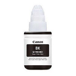 Botella de tinta Canon GI-190BK 135ml negra compatible Pixma G3100/g21