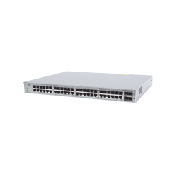 Switch administrable PoE con 48 puertos gigabit PoE 802.3af, at + 4 SFP+ para fibra 10GB, gestión gratuita desde la nube, 370w