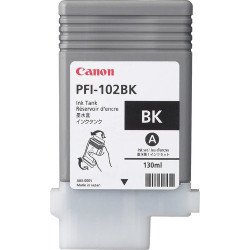 Tanque de tinta Canon para Imageprograf PFI-102BK negro 130ml (solo IPF605/510/6"50/6"55/710/750/720/
