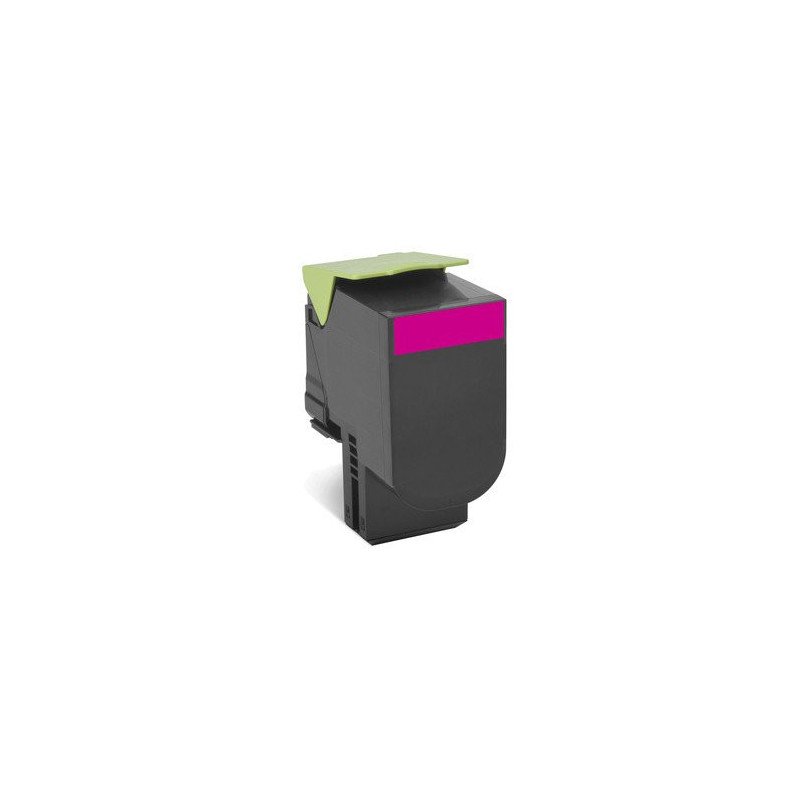 Tóner Lexmark magenta rendimiento estándar para CS510, hasta 4,000 páginas, 5% de cobertura