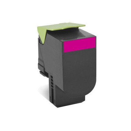 Tóner Lexmark magenta rendimiento estándar para CS510, hasta 4,000 páginas, 5% de cobertura