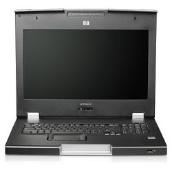 HPe LCD8500 1U INTL Rackmount Console Kit consola de rack 47 cm (18.5") 1600 x 1200 Pixeles Plata