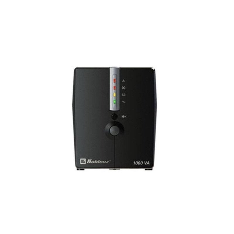 No break Koblenz 10017, 1000va/500w, línea pro, 8 cont, USB, RJ11, 450 joules, hasta 60 min.