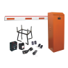 Kit completo barrera izquierda XB anaranjada, 3m, iluminación LED rojo