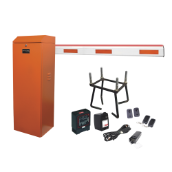Kit COMPLETO Barrera Derecha XB ANARANJADA / 5M / Inluminacion LED Roj