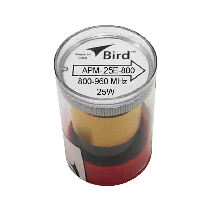 Elemento para wattmetro bird APM-16, 800-960 MHz, 25 watt.