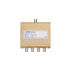 Divisor de potencia EMR de 4 vías, 30-960 MHz, 0.5 watt, conectores BN