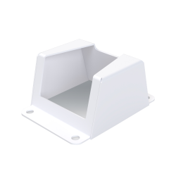 Gabinete antivandálico de Acero para domos tipo eye ball.