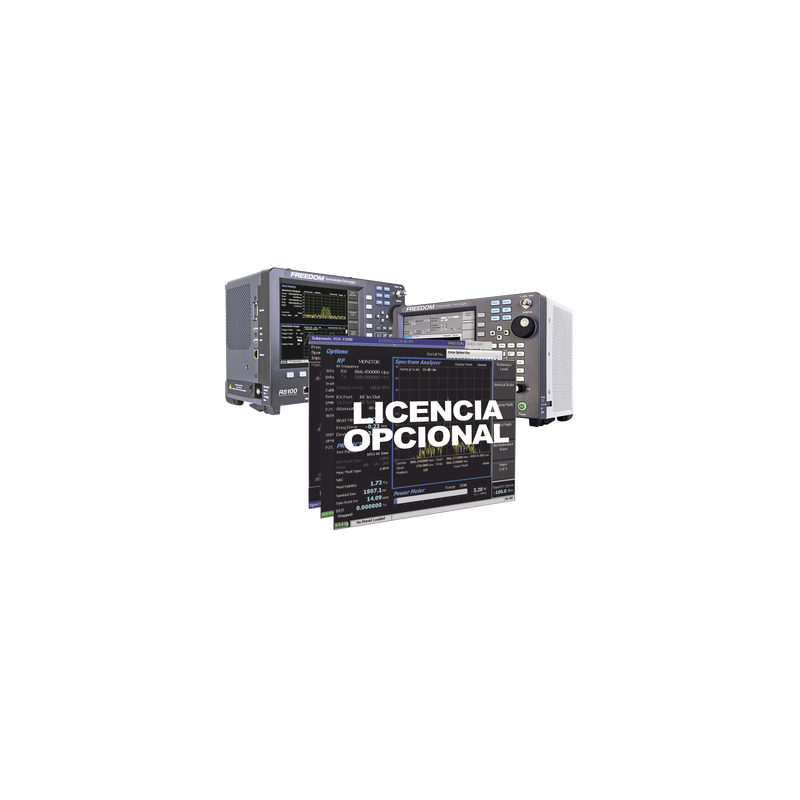 Opción de software para banda lateral sencilla en analizadores R8000, 