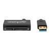Adaptador para discos duros SATA 2.5 Manhattan con cable USB 3.0