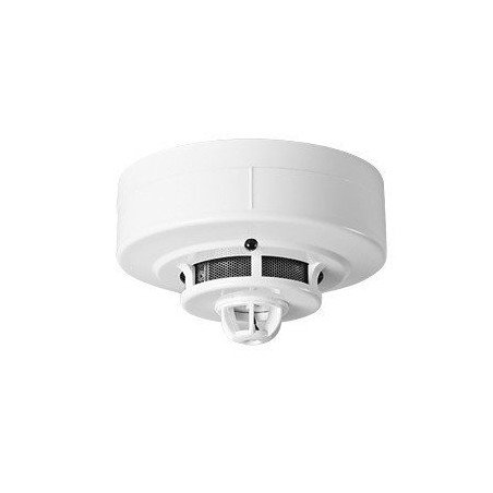 Detector de humo fotoeléctrico con detector de temperatura, conexión a 4 hilos