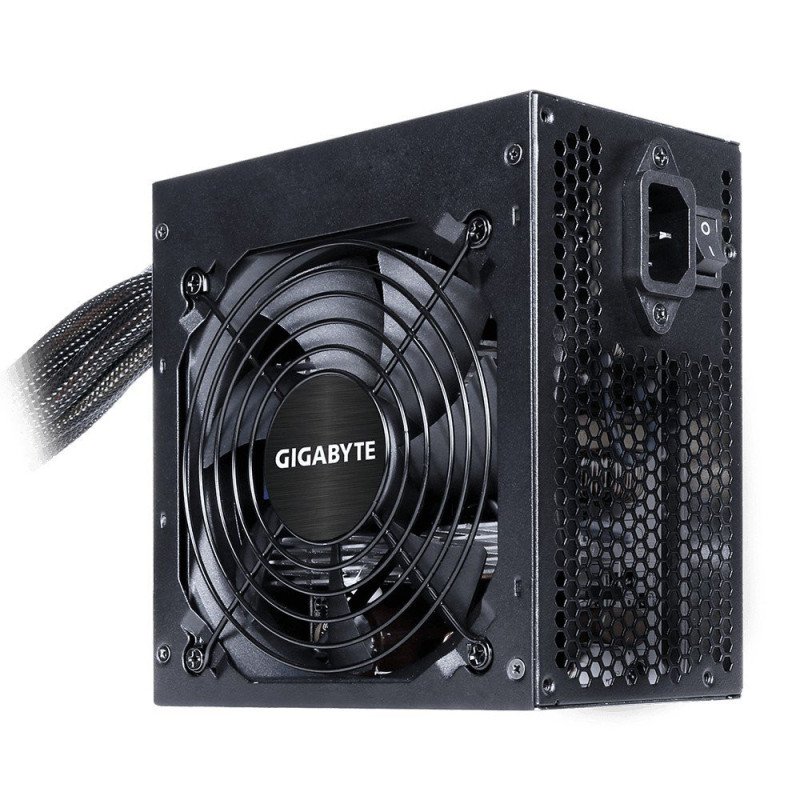 Fuente de poder Gigabyte ATX, 650w 80 plus bronze, 1x 20+4 pines, 1x 4+4 pines, 4x PCIe 6+2, 6x SATA, 3x molex, 1x floppy, venti