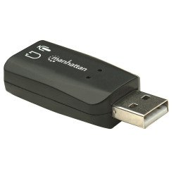 Convertidor Manhattan de USB 2.0 a tarjeta de sonido 5.1