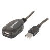 Cable de extensión activa Manhattan USB de alta velocidad 2.0 a macho/