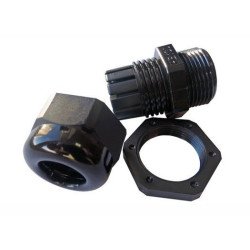 Glándula de compresión para uso con paneles fcp3, para protección de cable de fibra óptica de 5.8 a 13.9 mm (0.23 - 0.55in)