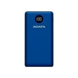 Batería de respaldo power bank Adata P20000QCD 20000mah, 2 USB a, 1 USB c, indicador de carga digital, azul