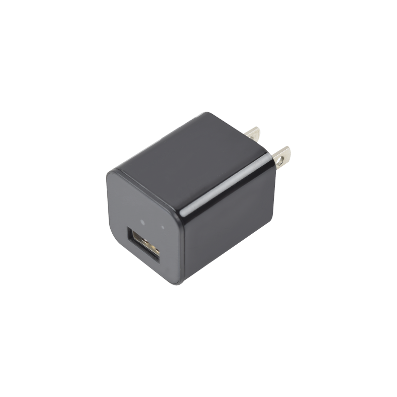 Cámara oculta en cargador de pared, memoria de 8GB, resolución 1080p, grabación continua o por movimiento