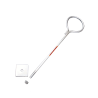 Ancla de losa o pared de 65 cm. De 3/4" de grosor galvanizada por inme
