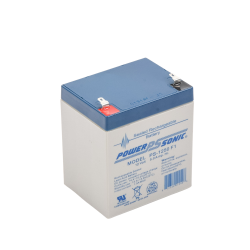 Batería 12V, 5AH, Para Respaldo, Tecnologías AGM/VRLA, 5 Años Vida Útil, Terminales F1, Reconocida UL