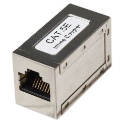 Cople Intellinet cat5e modular, RJ45 a RJ45, metal