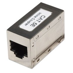 Cople Intellinet cat5e modular, RJ45 a RJ45, metal