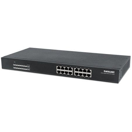 Poe switch Intellinet 16 puertos GB 19 30w/port 220w