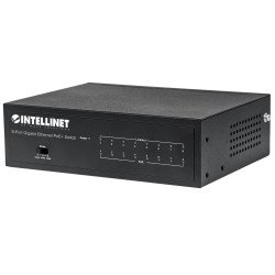 Switch PoE de escritorio Intellinet, 8 puertos GB, 30w/puerto, 60w