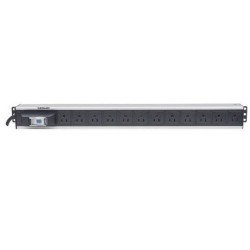 Barra PDU Intellinet 12 cont 1.5u rack/gab switch