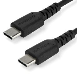 Cable de 1m de Carga USB C - de Carga Rápida y Sincronización USB 2.0 Tipo C a USB C para Portátiles