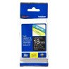 Cinta Laminada Brother TZE345, TZe, Transferencia térmica, Blanco sobre Negro